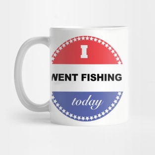 I Went Fishing Today Mug